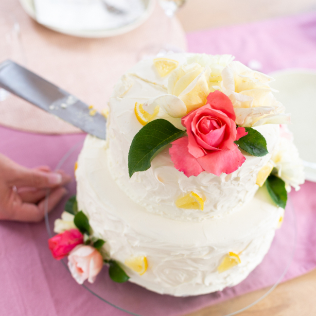 Hochzeit kleine Torte